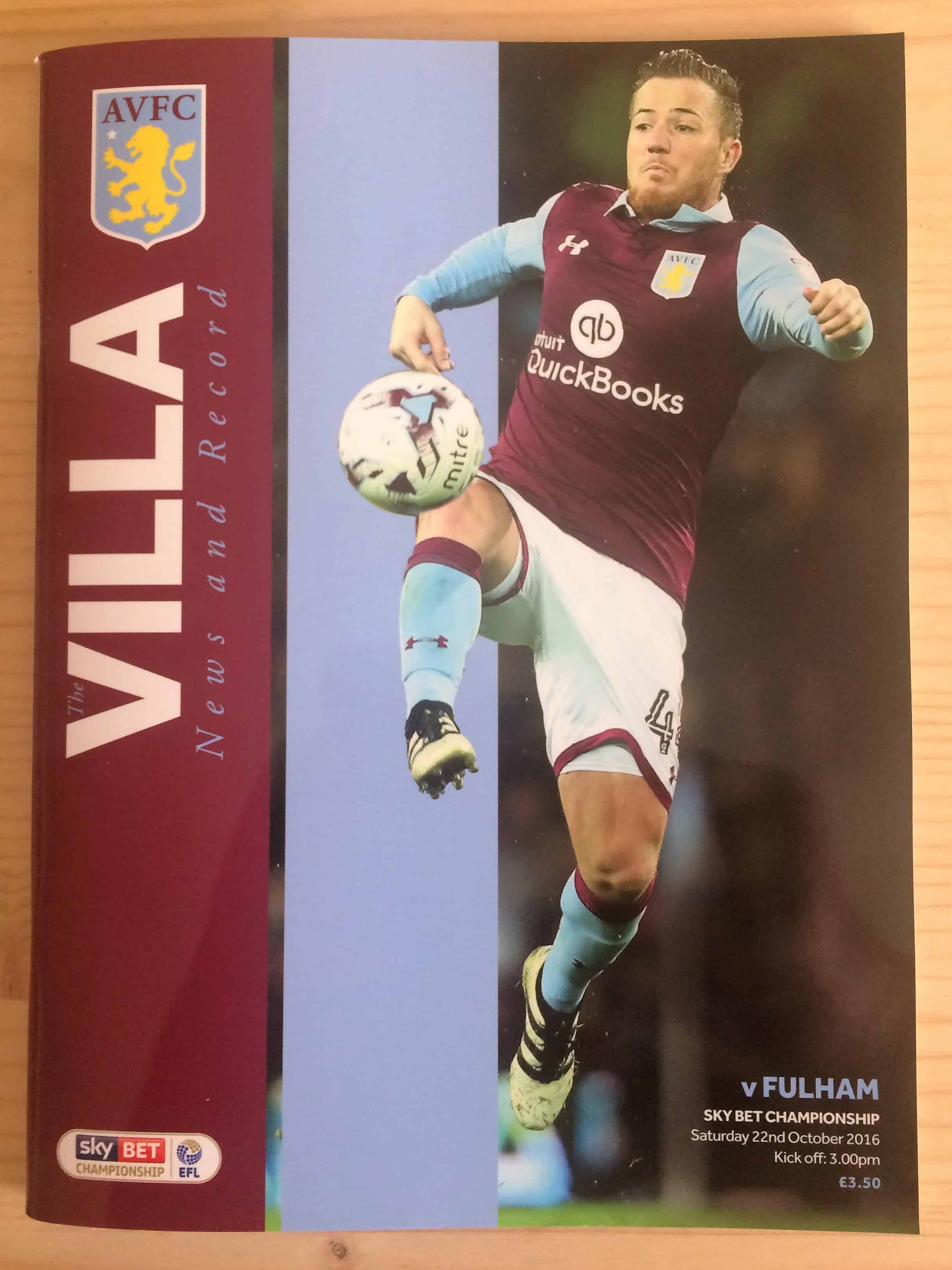 Aston Villa FC v Fulham FC